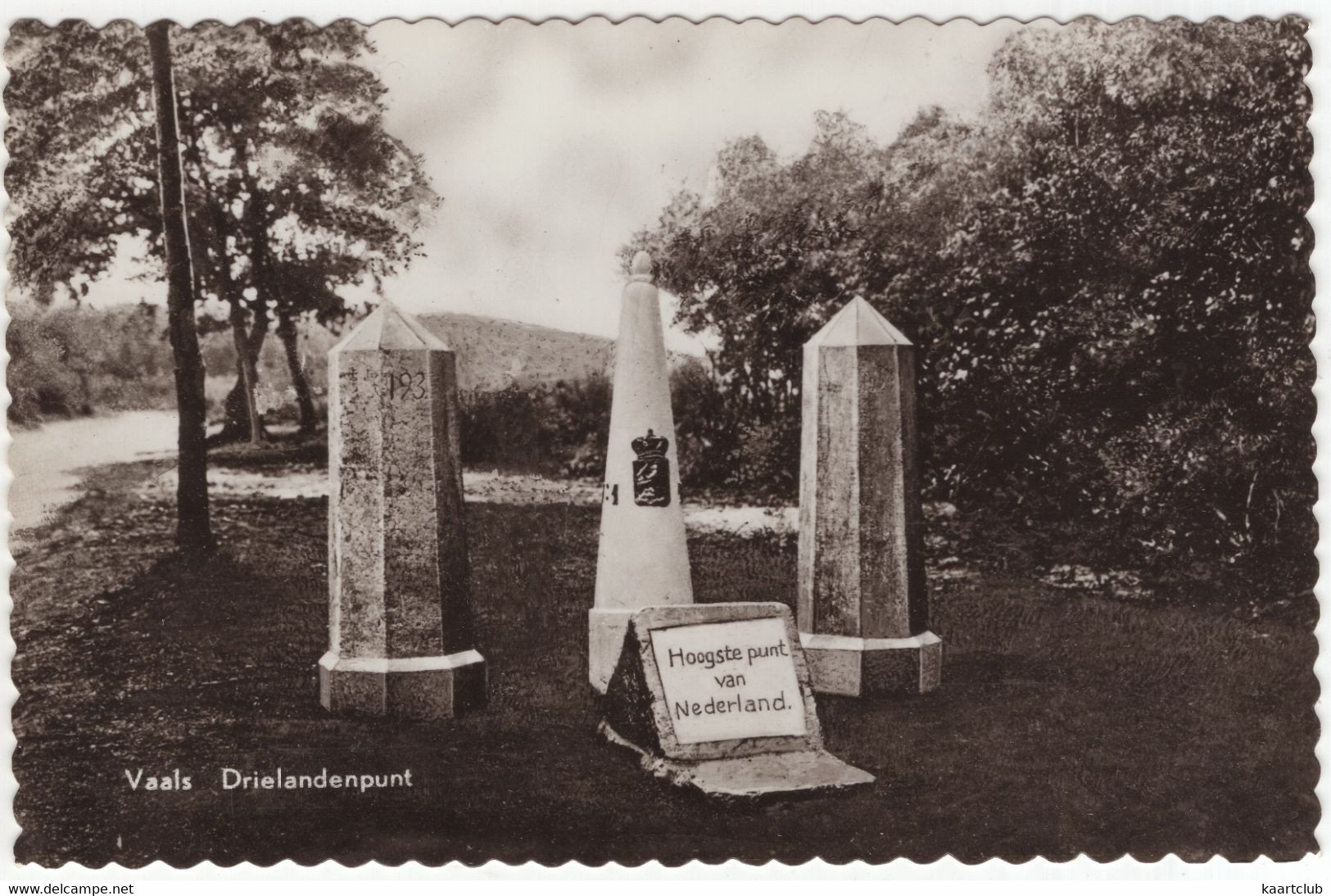 Vaals - Drielandenpunt - (Limburg, Nederland) - 'Hoogste Punt Van Nederland' - Vaals