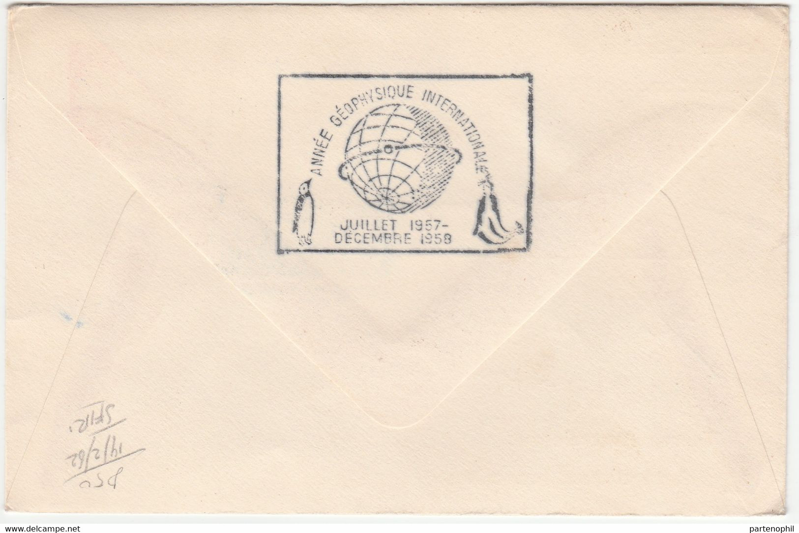 TAAF 1957 International Geophisical Year - Año Geofísico Internacional