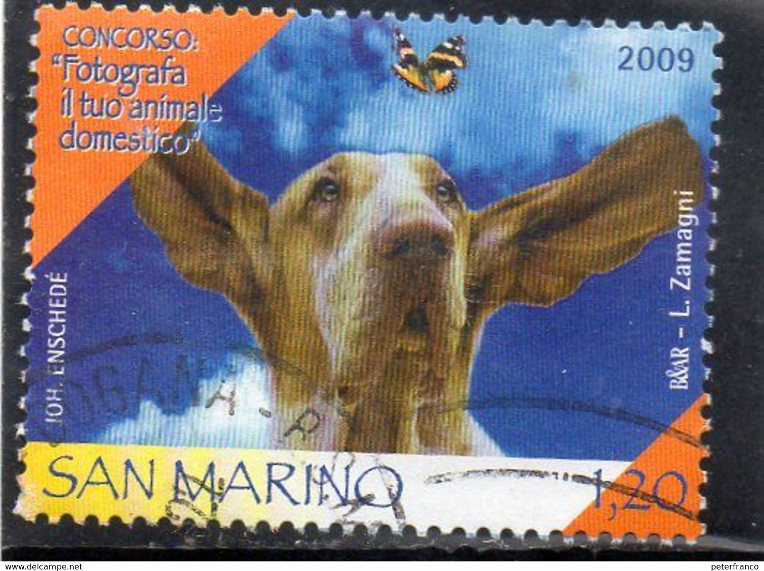 2009 San Marino - Concorso Fotografia Animale Domestico - Used Stamps