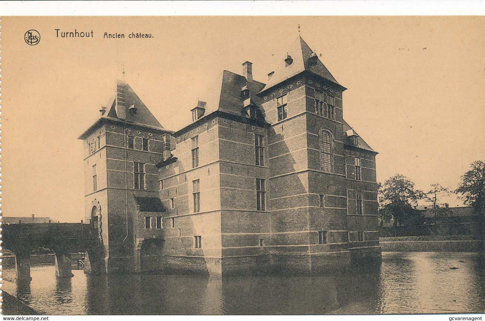 TURNHOUT  ANCIEN CHATEAU               2 SCANS - Turnhout