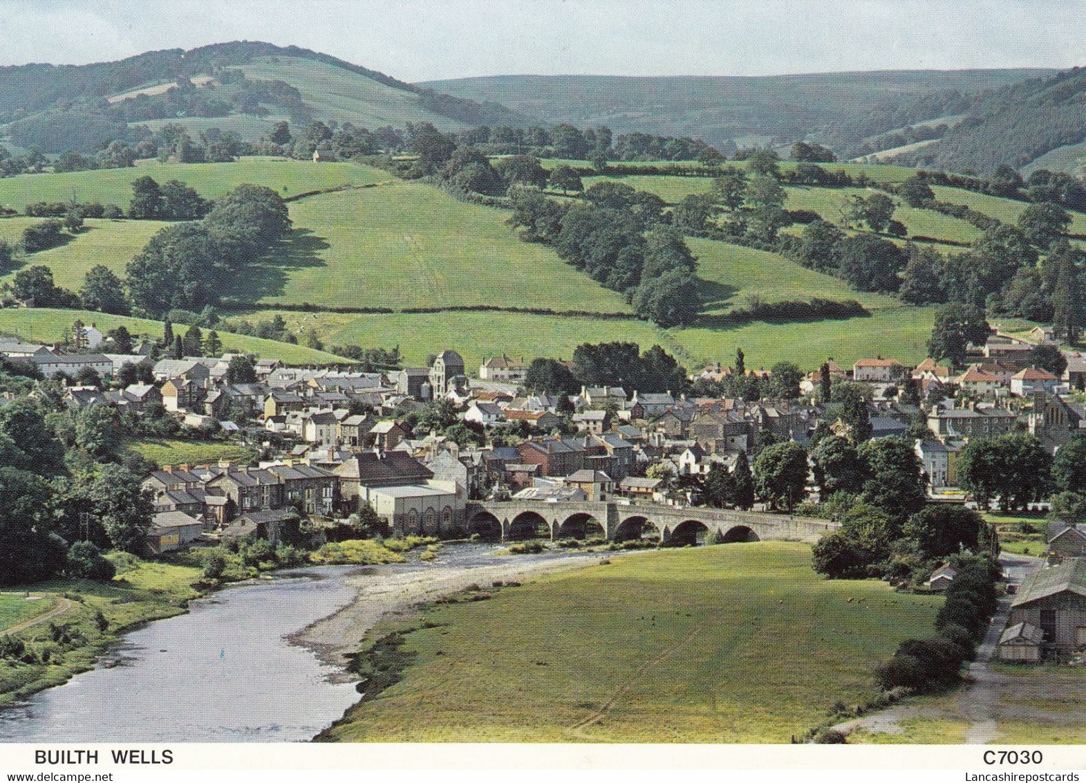 Postcard Builth Wells Wales My Ref B25534 - Breconshire