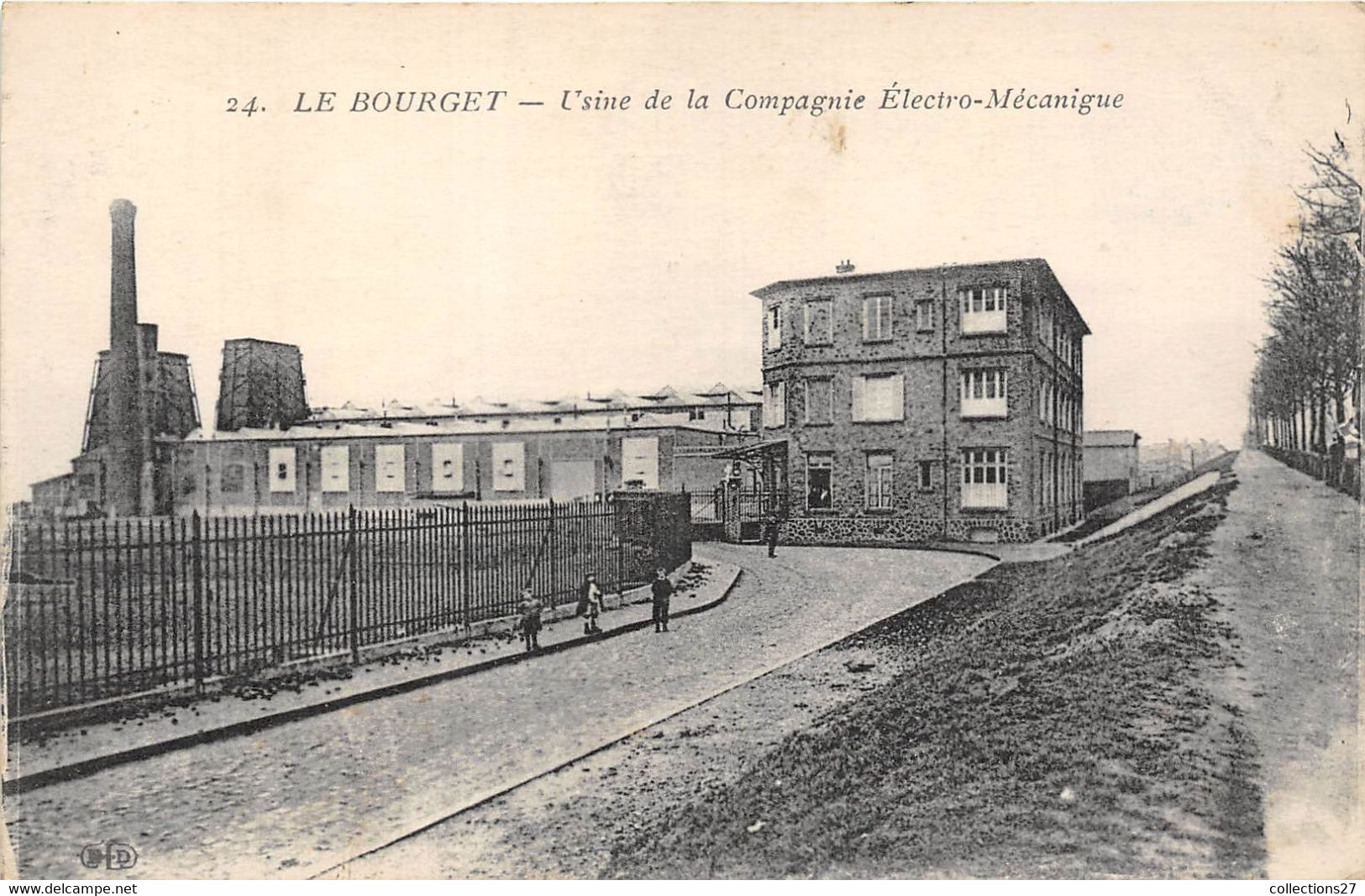 93-LE-BOURGET-USINE DE LA COMPAGNIE ELECTRO-MECANIQUE - Le Bourget