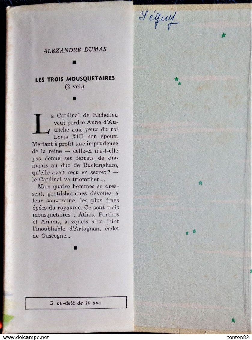 Alexandre Dumas - Les Trois Mousquetaires - Tomes I & II- Idéal Bibliothèque N° 15 - 16 - ( 1957 / 1961 ) . - Ideal Bibliotheque