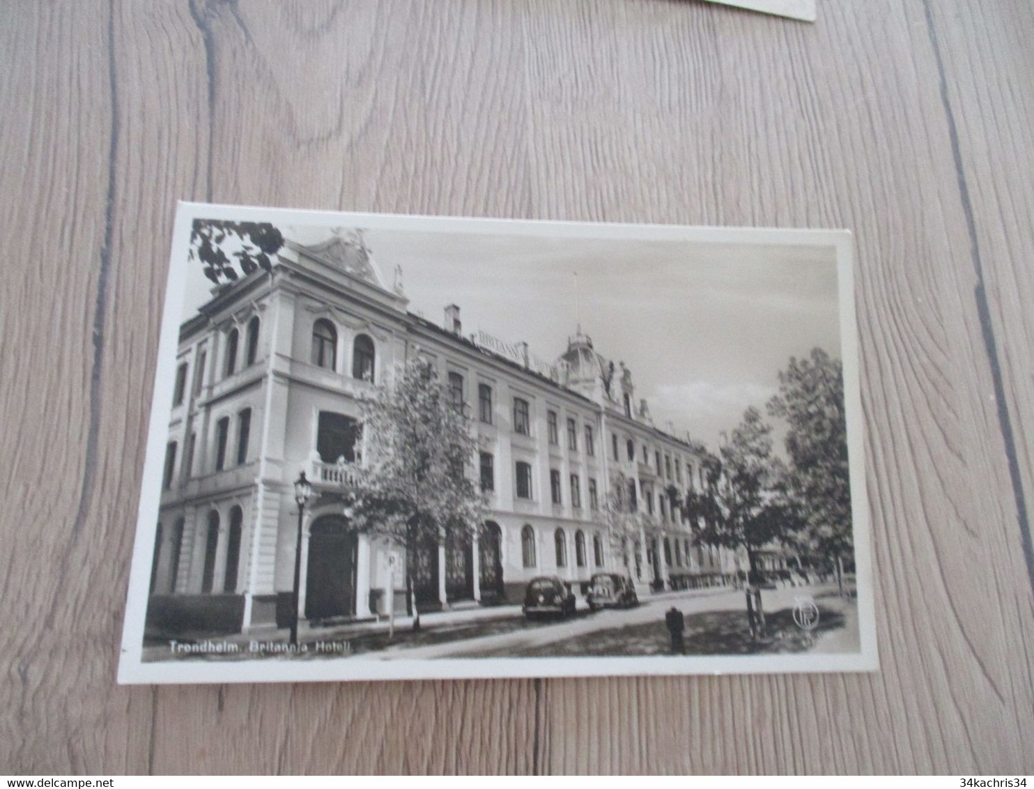 CPA  Norvège Trondheim Britania Hôtel Britania - Norwegen