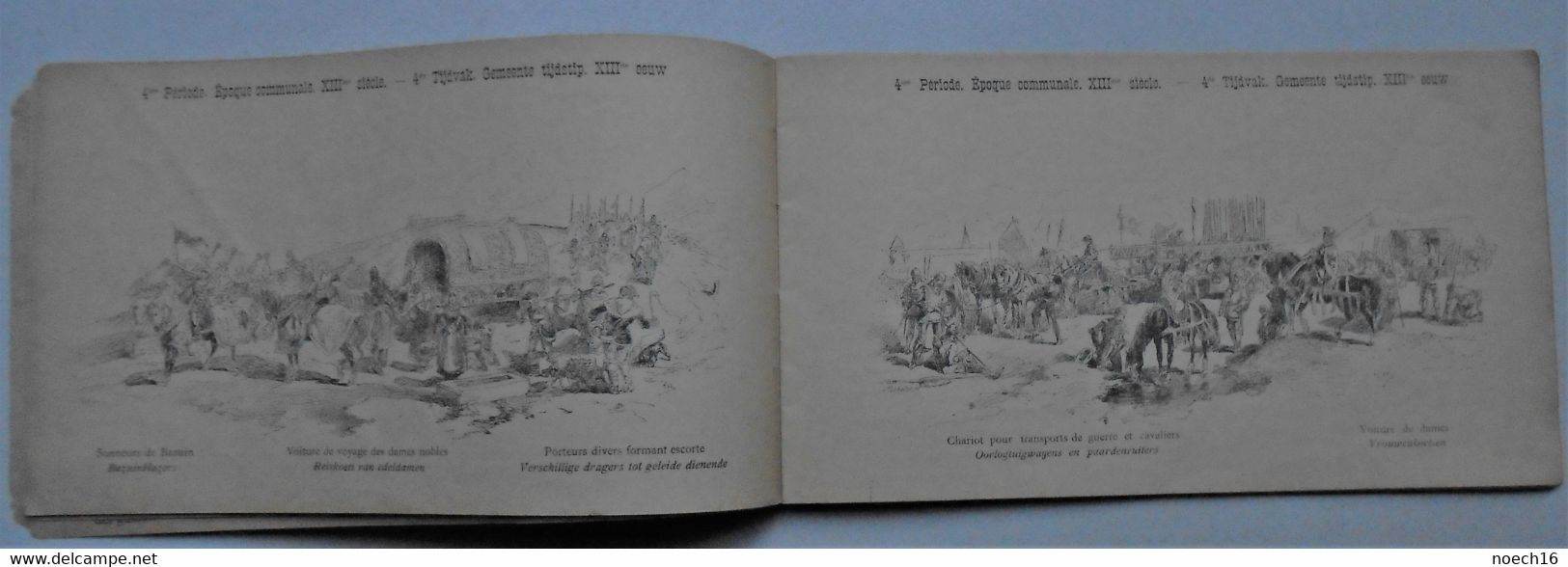 Catalogue publicité Bruxelles 1885 - Cortège Historique des Moyens de Transport
