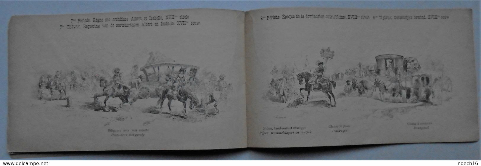 Catalogue publicité Bruxelles 1885 - Cortège Historique des Moyens de Transport