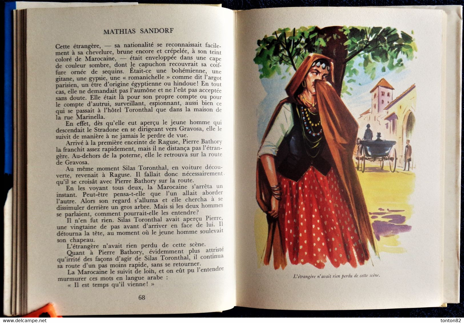 Jules Verne - Mathias Sandorf - Idéal Bibliothèque N° 252 - ( 1963 ) . - Ideal Bibliotheque