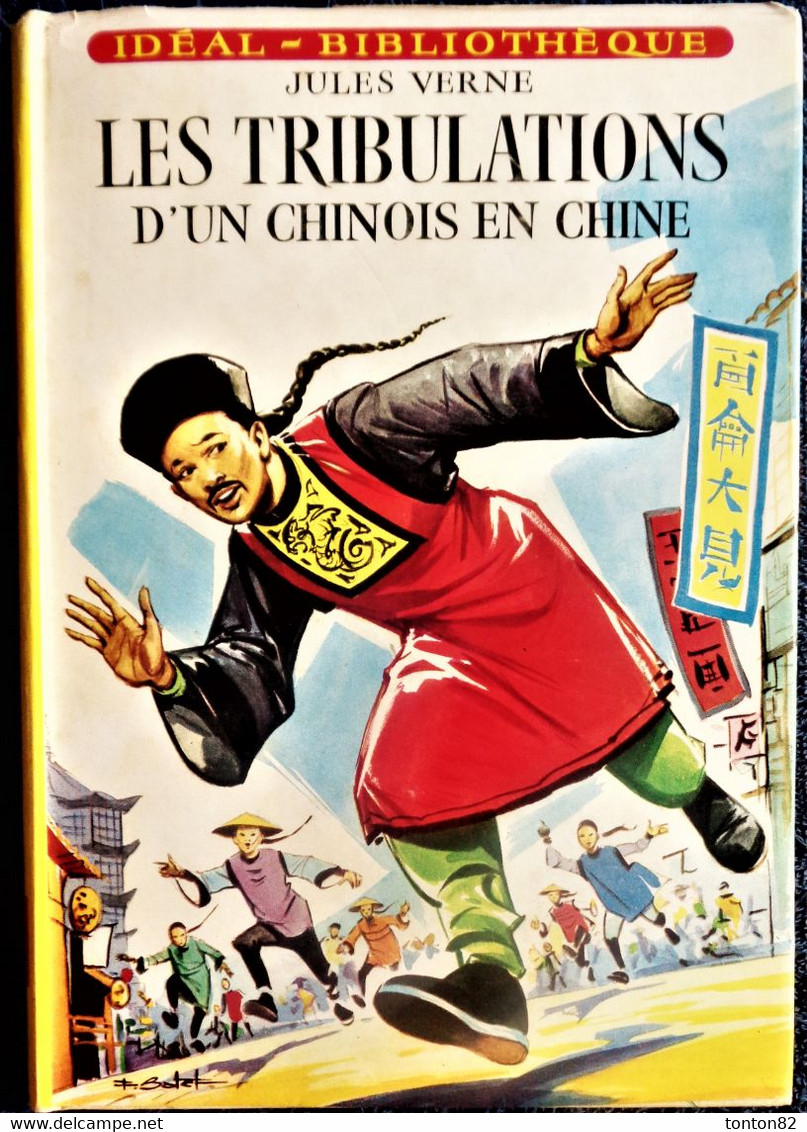 Jules Verne - Les Tribulations D'un Chinois En Chine - Idéal Bibliothèque N° 201 - ( 1961 ) . - Ideal Bibliotheque