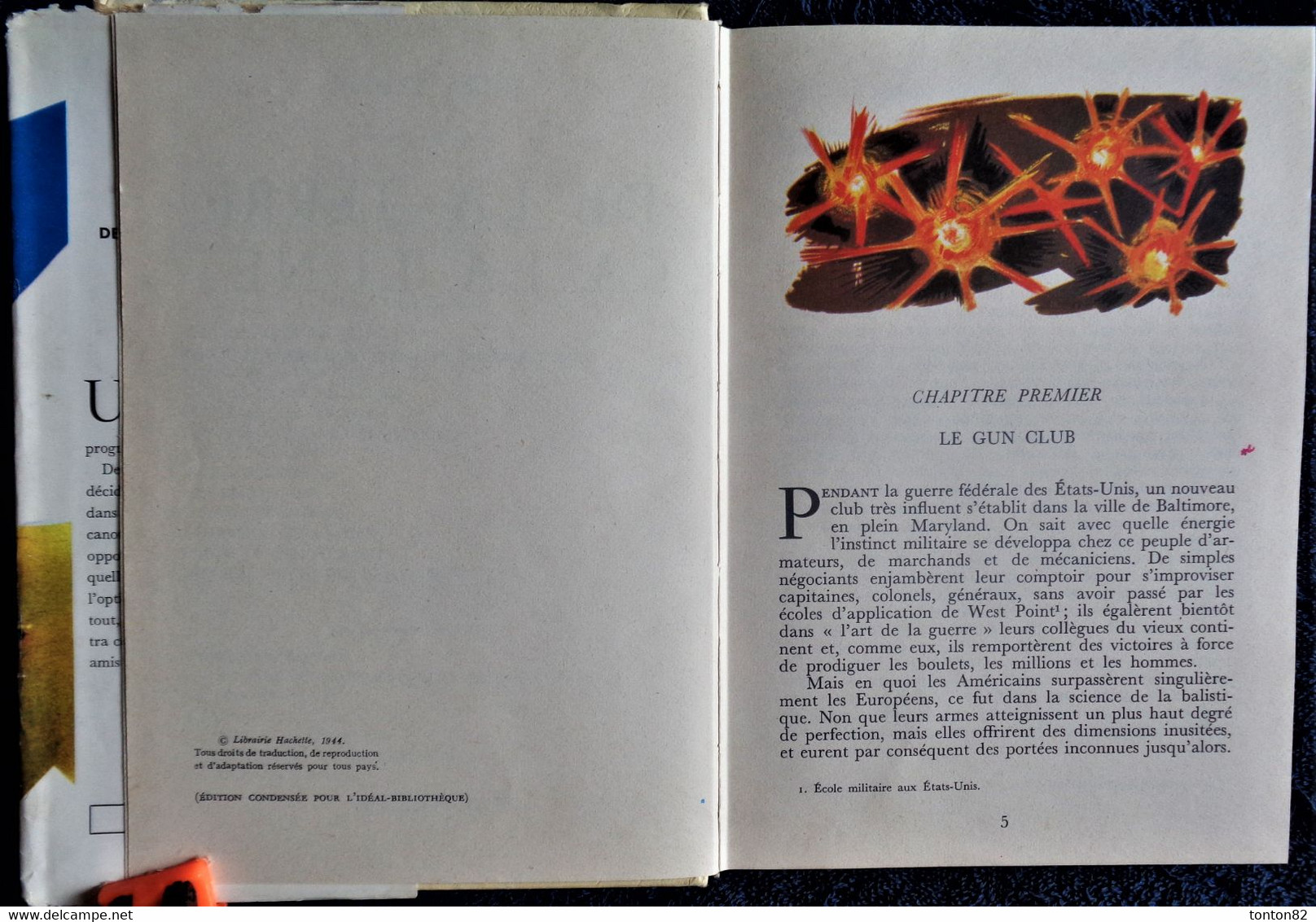 Jules Verne - De La Terre à La Lune - Idéal Bibliothèque N° 213 - ( 1964 ) . - Ideal Bibliotheque