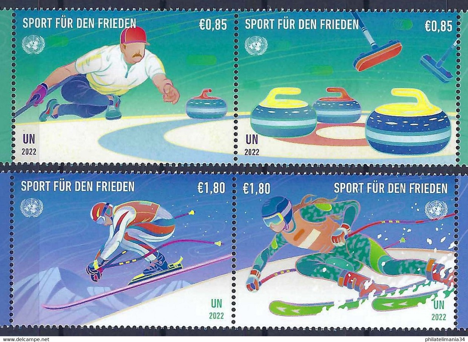 NU 2022 - Sport Pour La Paix - Unused Stamps