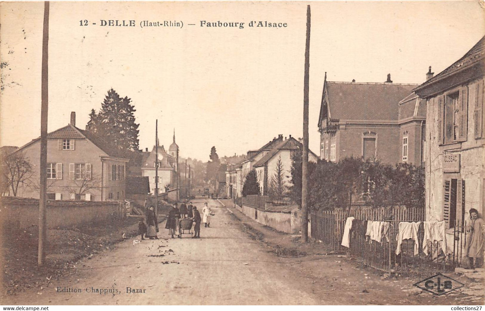 68-DELLE- FAUBOURG D'ALSACE - Other & Unclassified