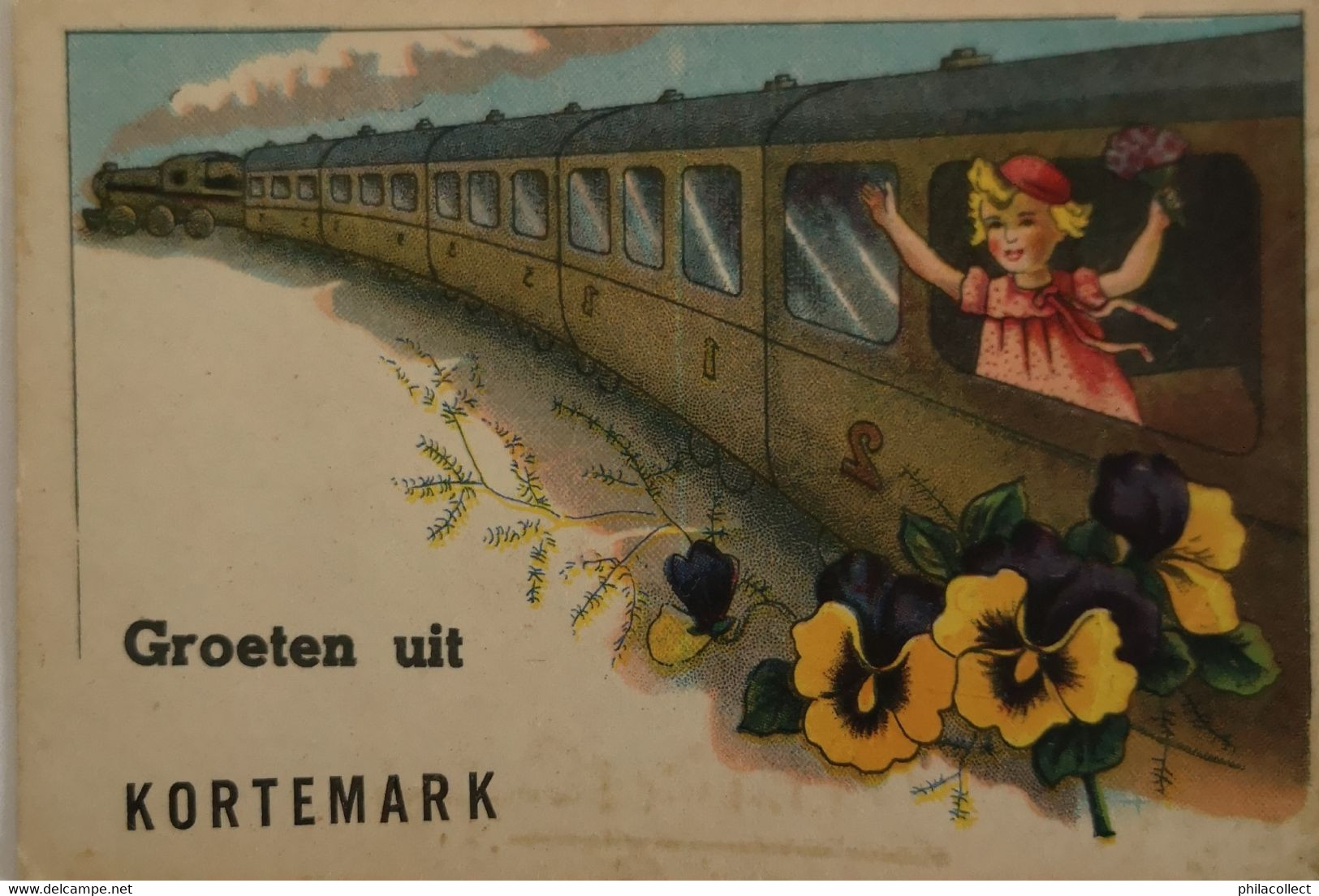 Kortemark // Groeten Uit (Trein) 1955 - Kortemark