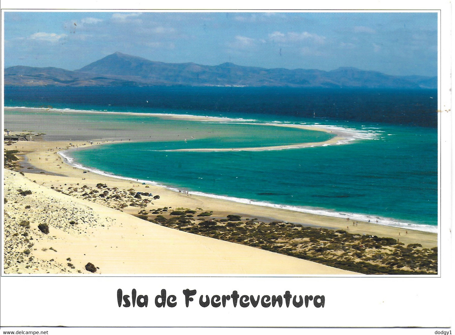 LAGUNA BEACH, FUERTEVENTURA, CANARY ISLANDS, SPAIN. UNUSED POSTCARD   Ew6 - Fuerteventura