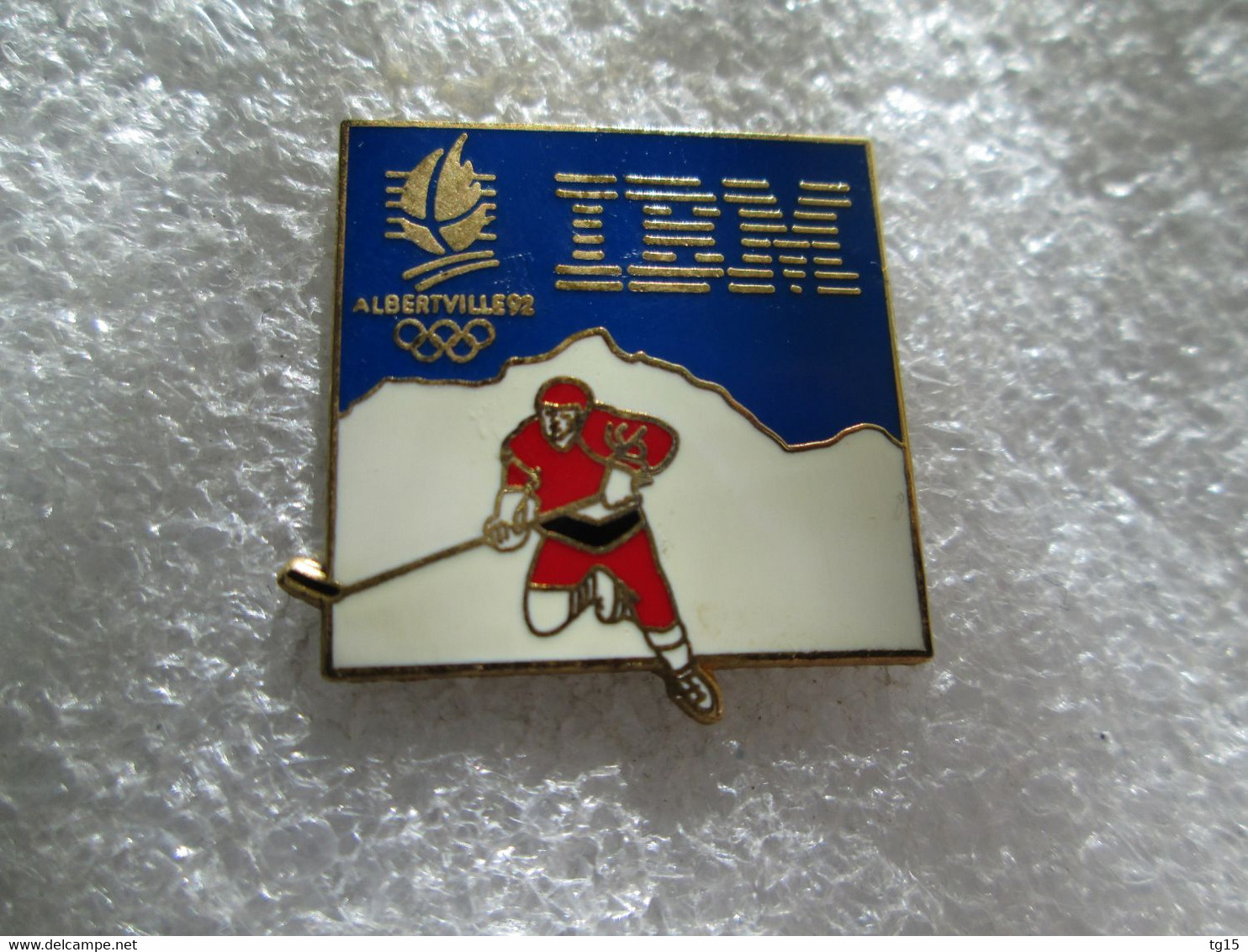 PIN'S   IBM   ALBERTVILLE 92   Email Grand Feu - Jeux Olympiques
