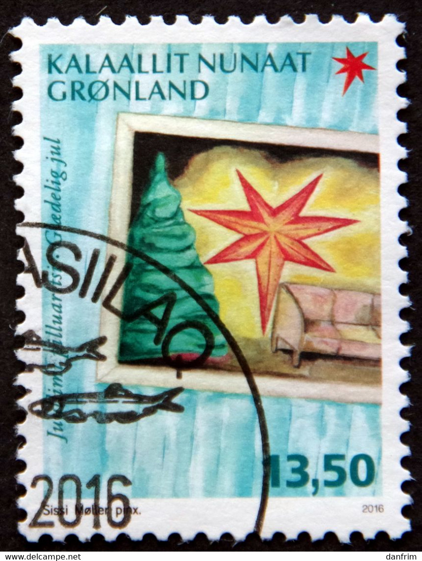 Greenland   2016   CHRISTMAS  Minr.744  ( Lot  H 355 ) - Gebruikt