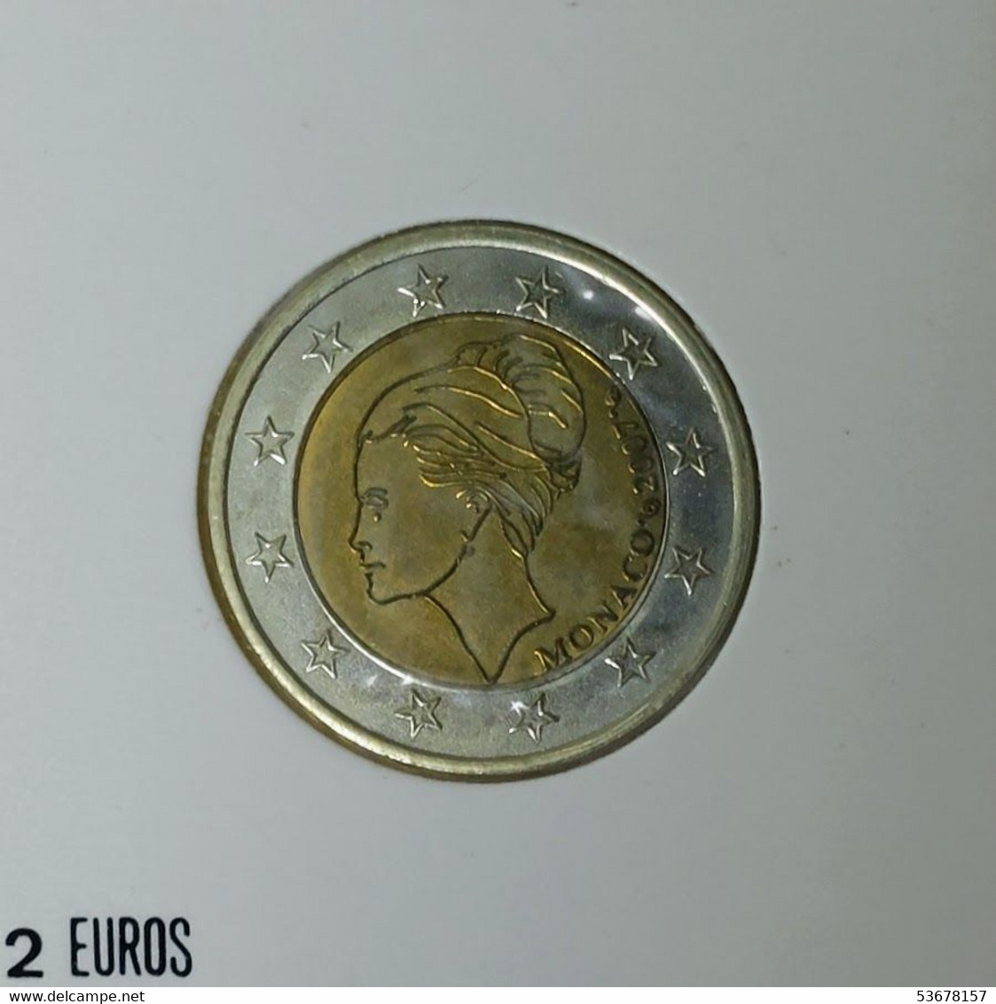 Monaco - 2 Euro 2007 (Probe Trial Essai) (Fantasy Coin) (#1386) - Autres & Non Classés