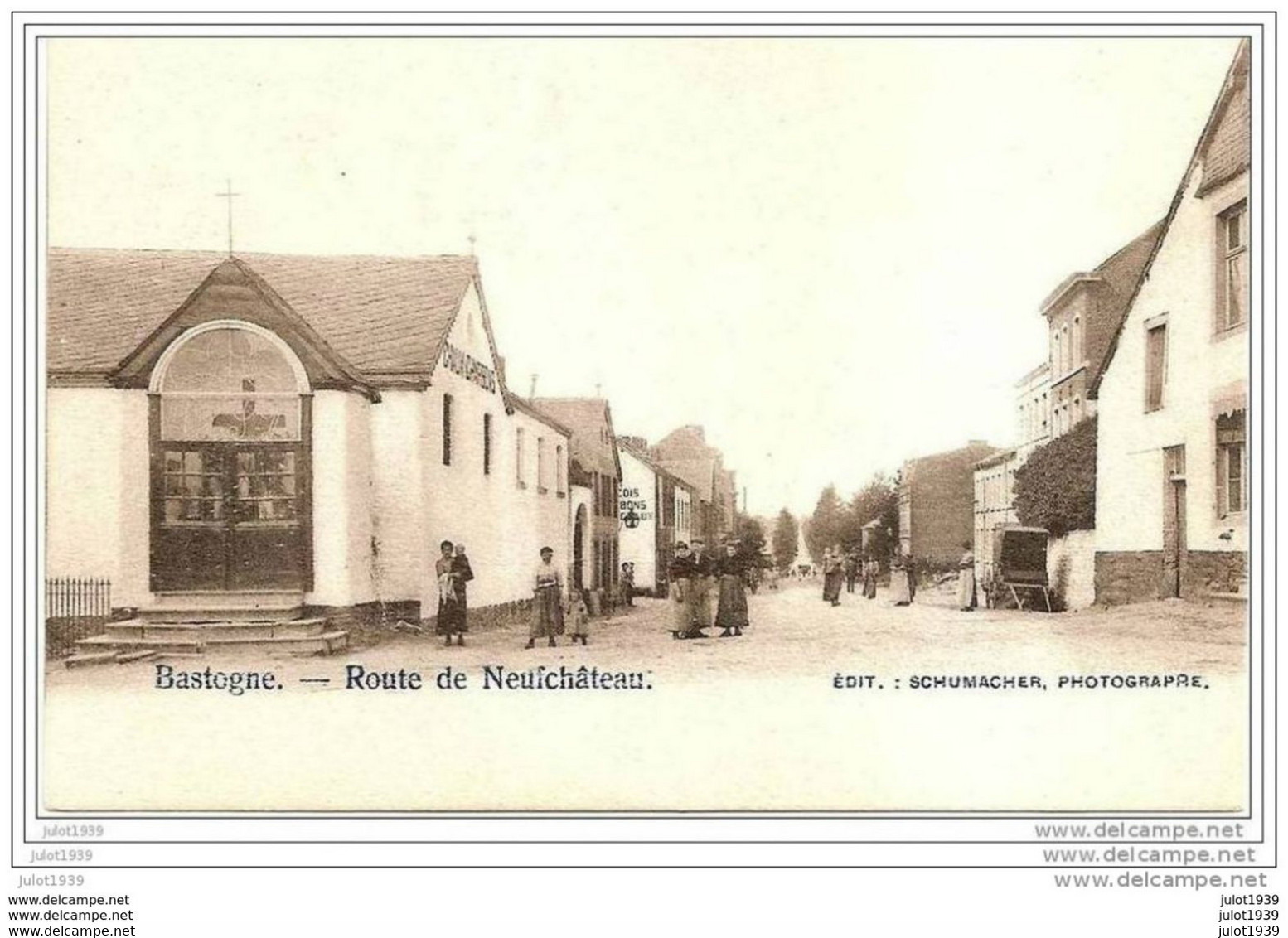 BASTOGNE ..--   Route De NEUFCHATEAU . - Bastogne