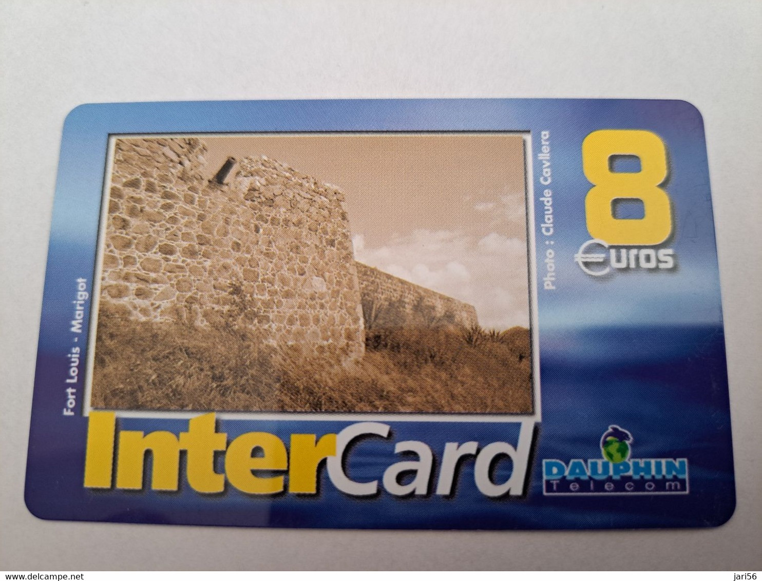 ST MARTIN / INTERCARD  8 EURO  FORT LOUIS MARIGOT          NO 087   Fine Used Card    ** 10788 ** - Antilles (Françaises)