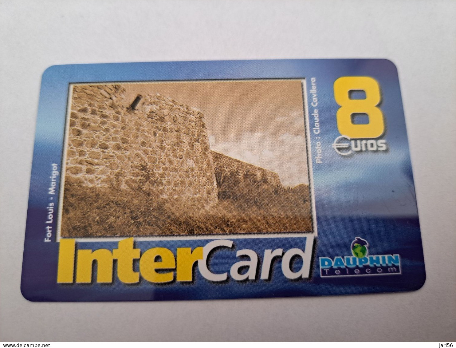 ST MARTIN / INTERCARD  8 EURO  FORT LOUIS MARIGOT          NO 087   Fine Used Card    ** 10790 ** - Antillen (Französische)