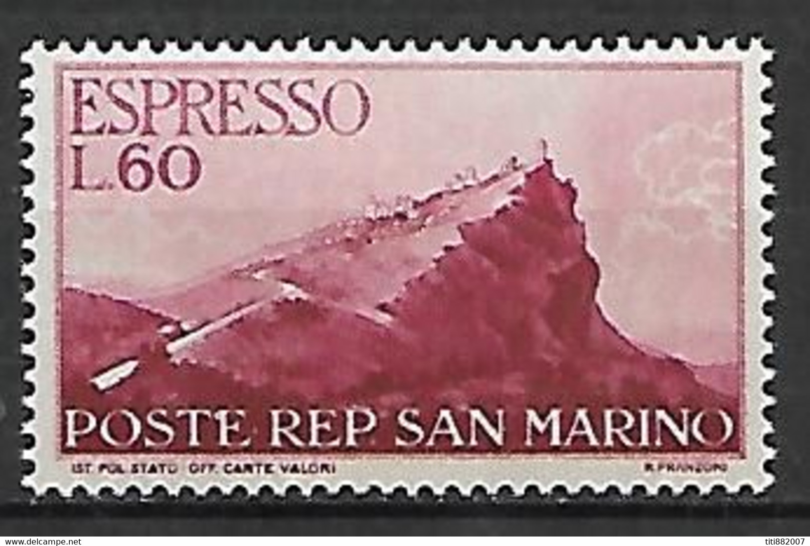SAINT-MARIN     -   1950 .  Express .  Y&T N° 21 ** . - Francobolli Per Espresso