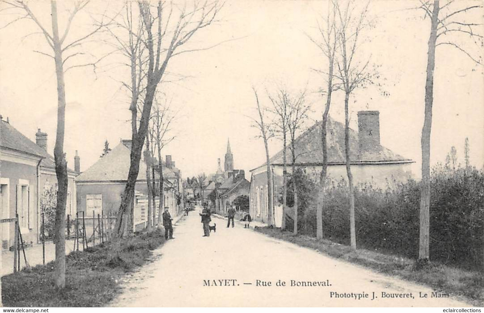 Mayet        72        Rue De Bonneval                 (voir Scan) - Mayet