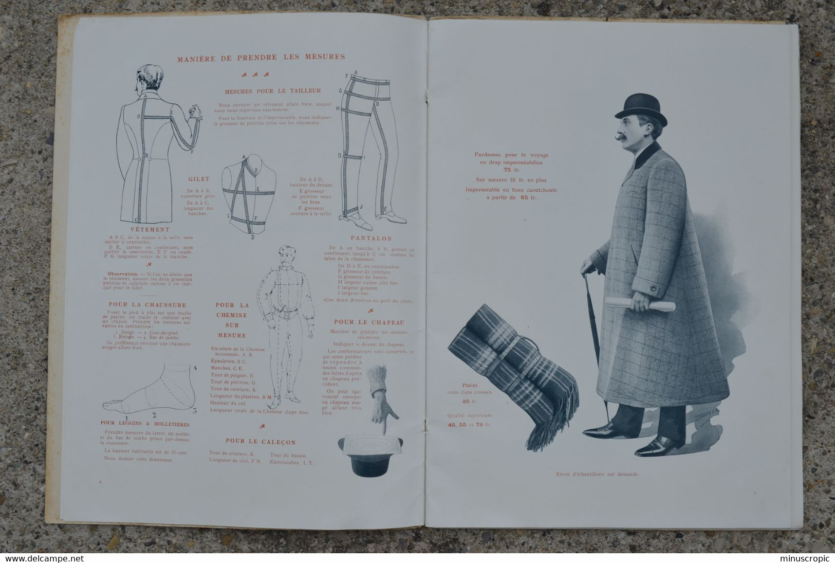 Superbe Catalogue - Royal House - Paris - 1907 - Textile & Clothing