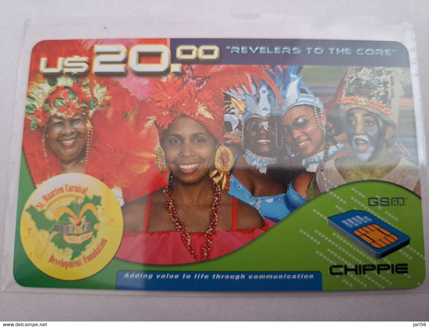 St MAARTEN US $10,- + US$ 20,- CARNIVAL PARADE AND COSTUMES FINE USED CARDS 2006 **10805** - Antilles (Netherlands)