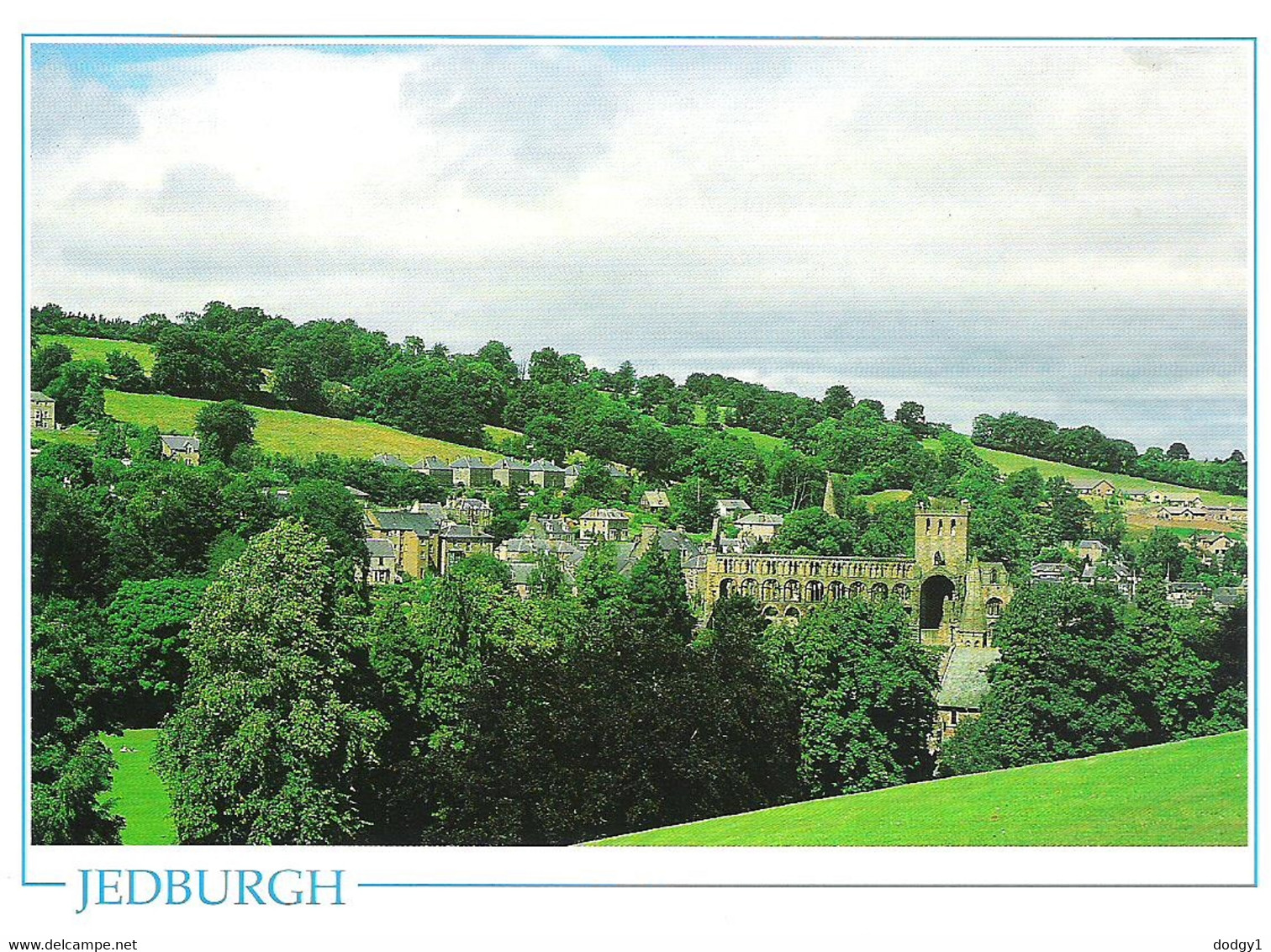 JEDBURGH, ROXBURGHSHIRE, SCOTLAND. UNUSED  POSTCARD Ls7 - Roxburghshire