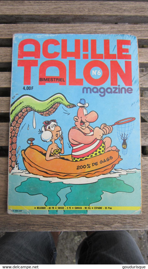 ACHILLE TALON MAGAZINE BIMESTRIEL N°6  GREG - Achille Talon