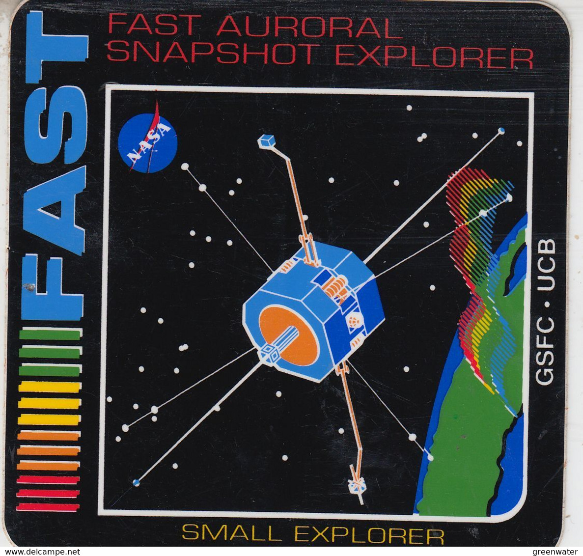 Alaska Fast Auroror Snapshot Explorer / Small Explorer Sticker (unused) (FB168) - North  America