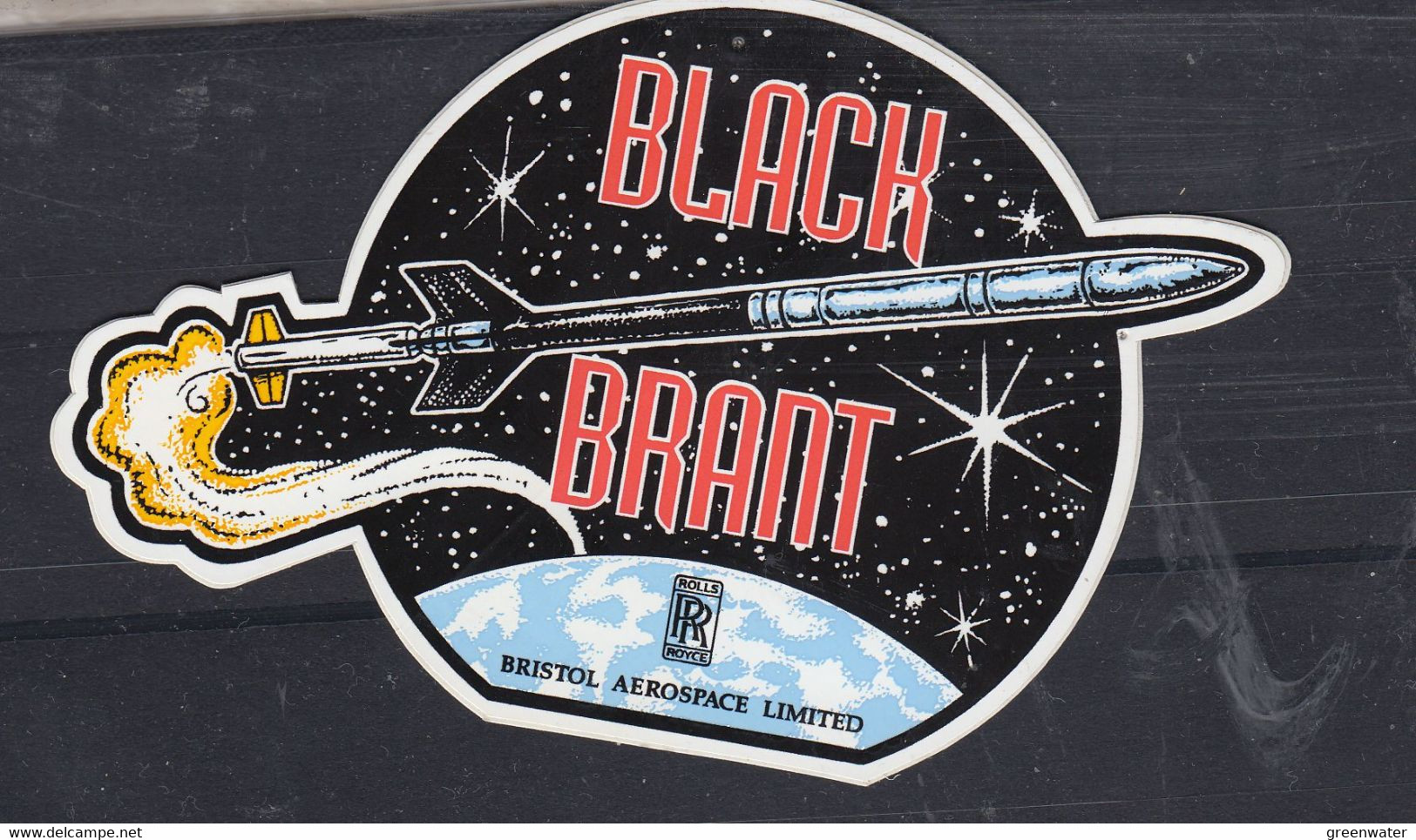Alaska Black Brandt Bristol Aerospace Sticker (unused) (FB168A) - Amérique Du Nord