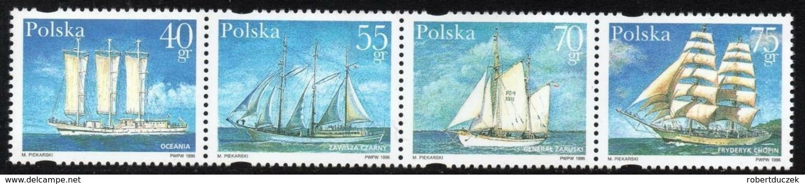 Poland 1996. Complete Year Set. 62 Stamps And 1 Souvenir Sheet. MNH - Années Complètes