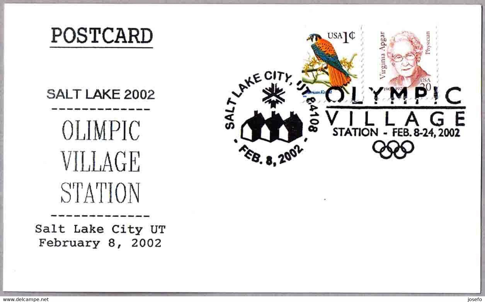 2002 WINTER OLYMPICS - OLYMPIC VILLAGE. Salt Lake City UT 2002 - Winter 2002: Salt Lake City