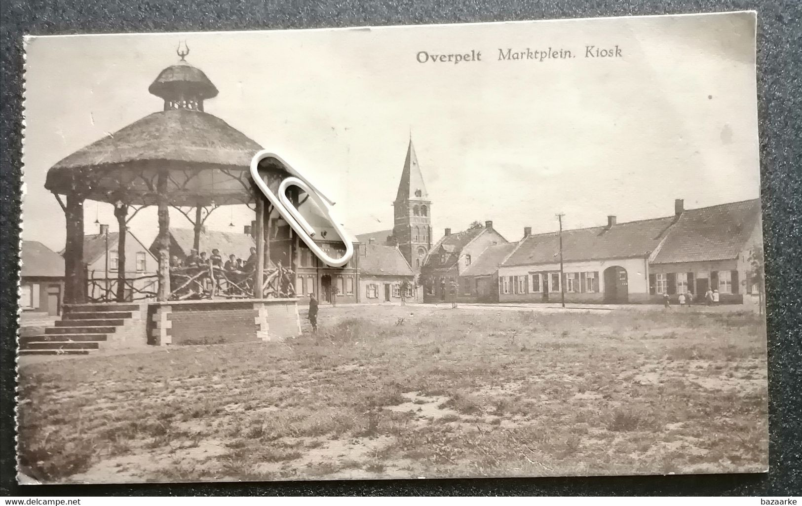 OVERPELT MARKTPLEIN KIOSK / VERSTUURD NAAR DE MOLENSTRAAT IN HEINDONCK - Overpelt