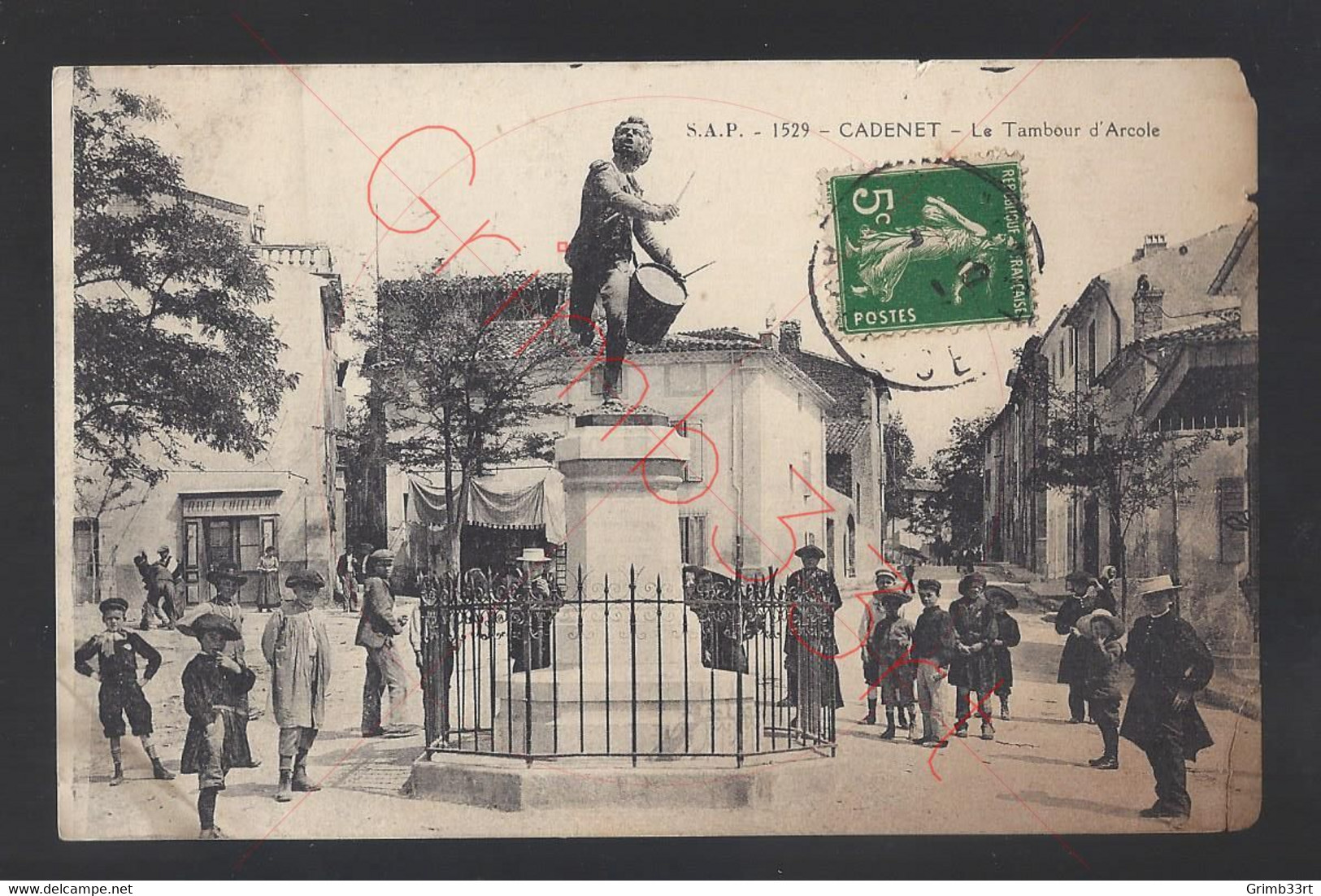 Cadenet - Le Tambour D'Arcole - Postkaart - Cadenet