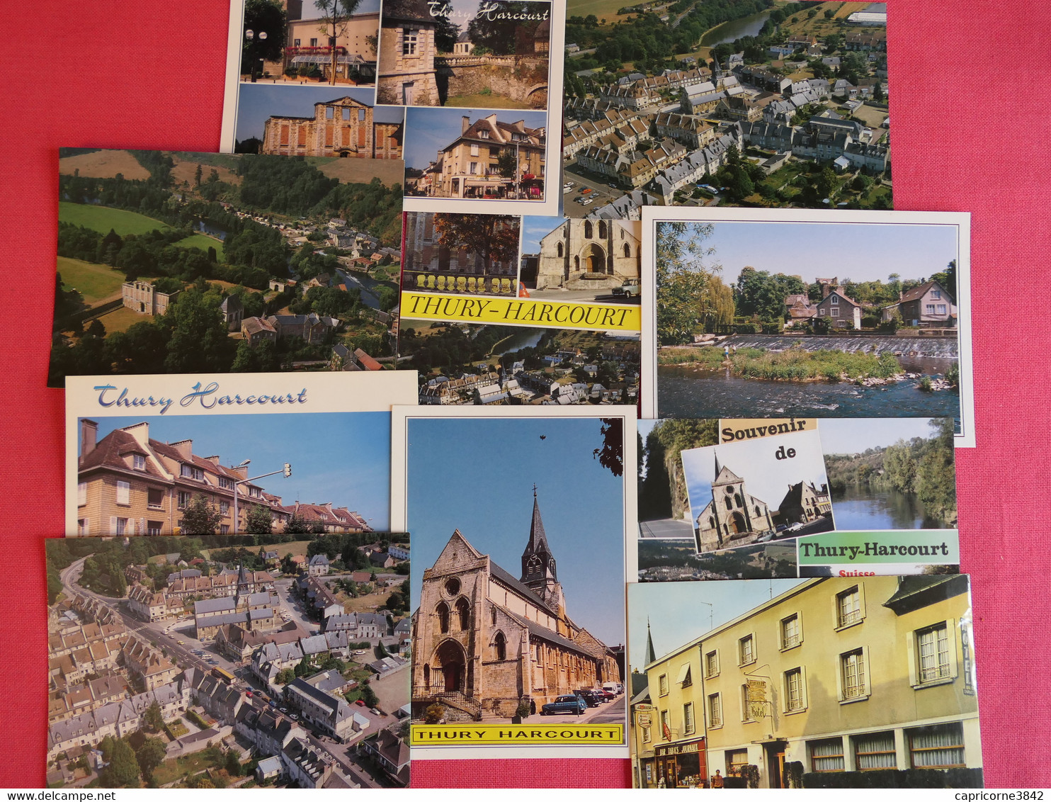 14 - Calvados -  10 Cartes Postales - VUES DIVERSES DE THURY HARCOURT (1) - Cartes Postales Neuves - Thury Harcourt