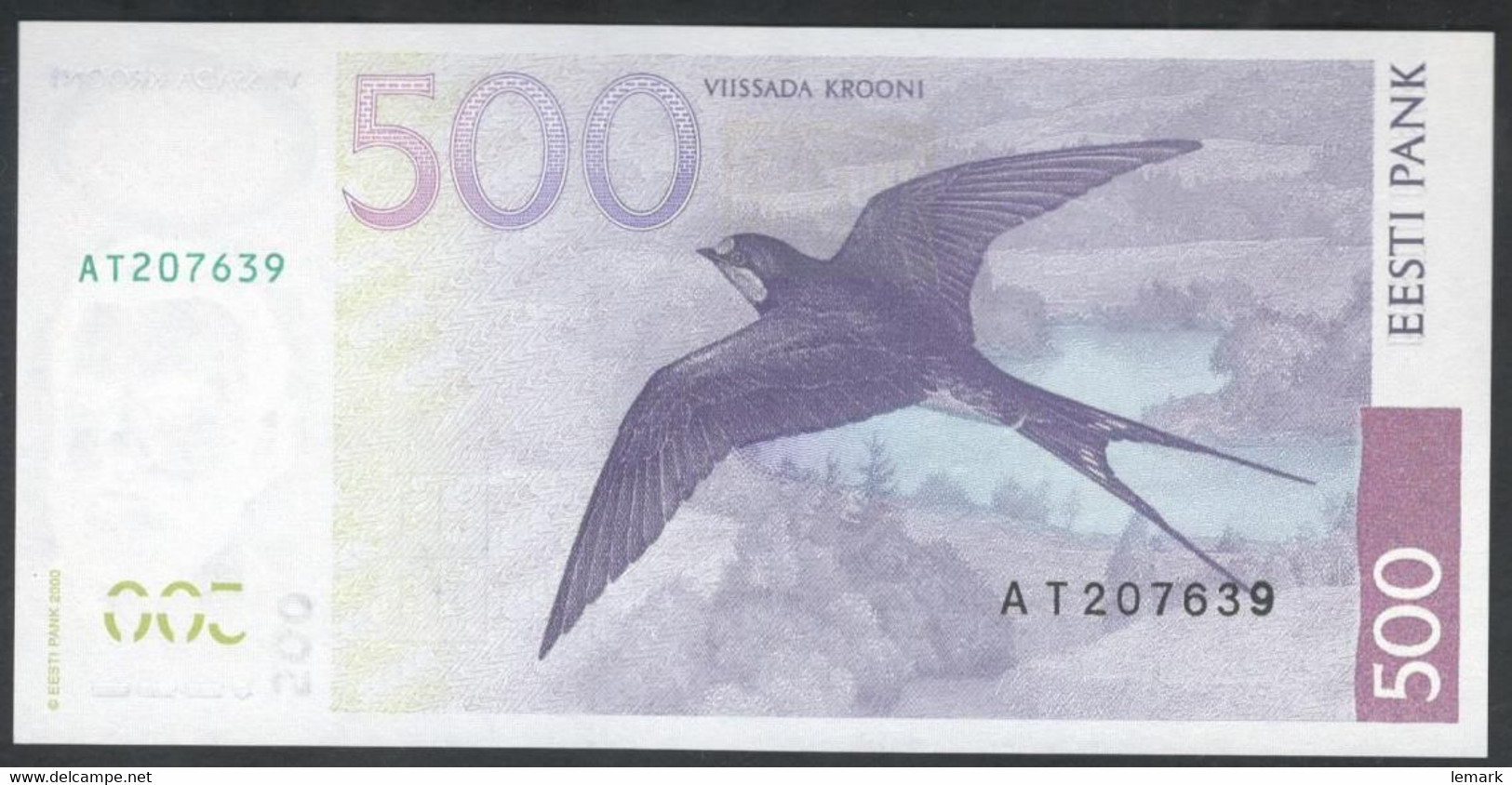 Estonia 500 Krooni 2000 P83 AT207638 A - Estonia