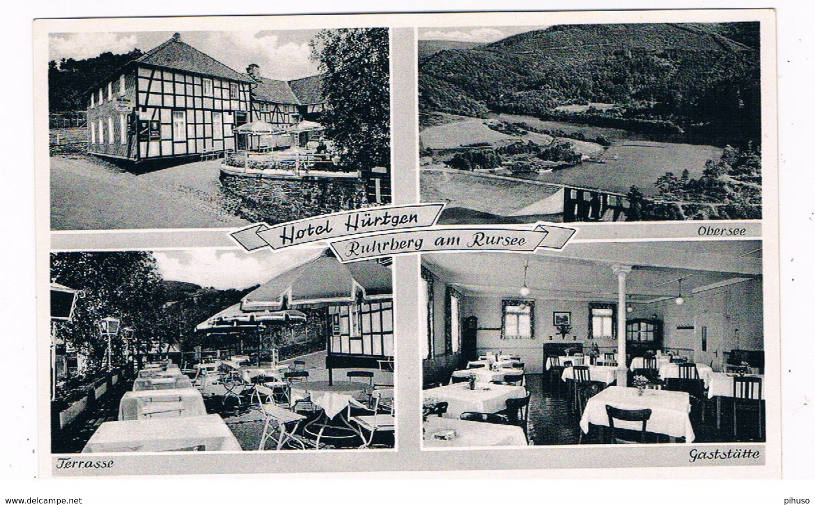 D-14178   RUHRBERG Am RURSEE : Hotel Hürtgen - Simmerath