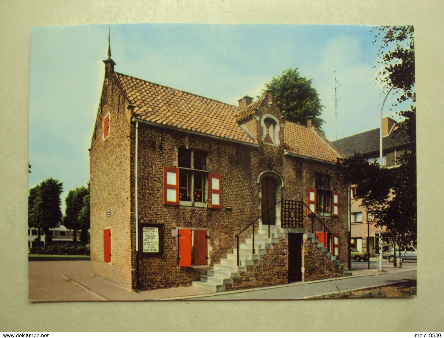 47384 - HAASDONK - OUD GEMEENTEHUIS - ZIE 2 FOTO'S - Oud-Heverlee