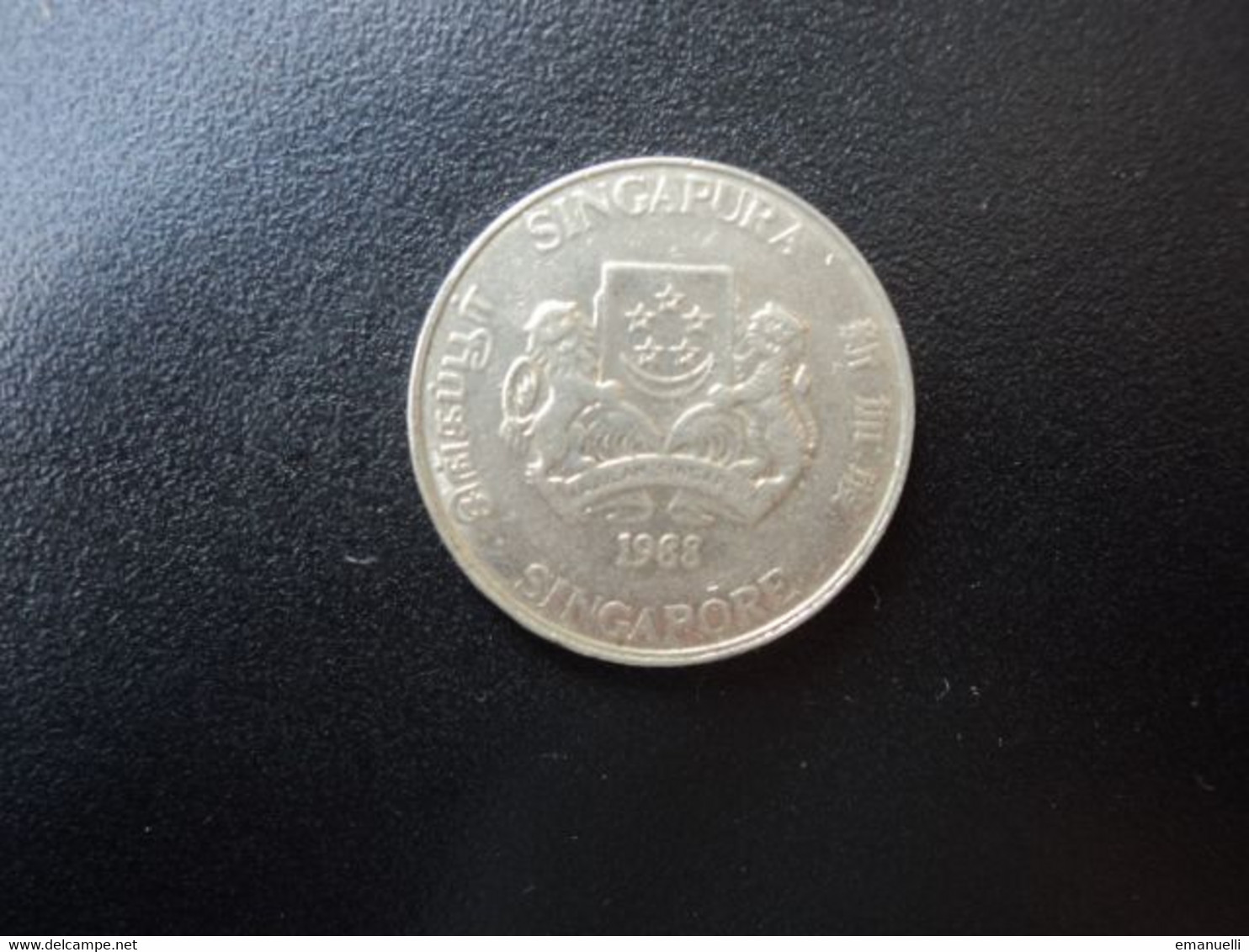 SINGAPOUR : 20 CENTS  1988    KM 52     SUP - Singapour