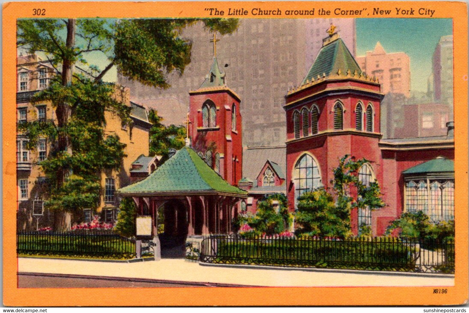 New York City The Little Church Around The Corner - Églises