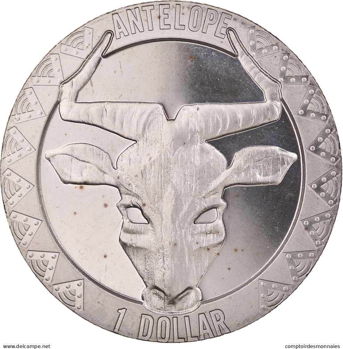 Monnaie, Sierra Leone, Dollar, 2022, L'antilope.BU, SPL, Cupronickel, KM:484 - Sierra Leone