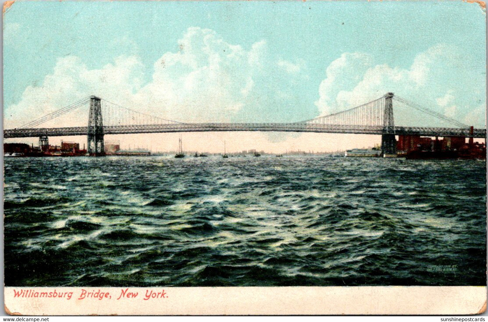 New York City Williamsburg Bridge - Brücken Und Tunnel