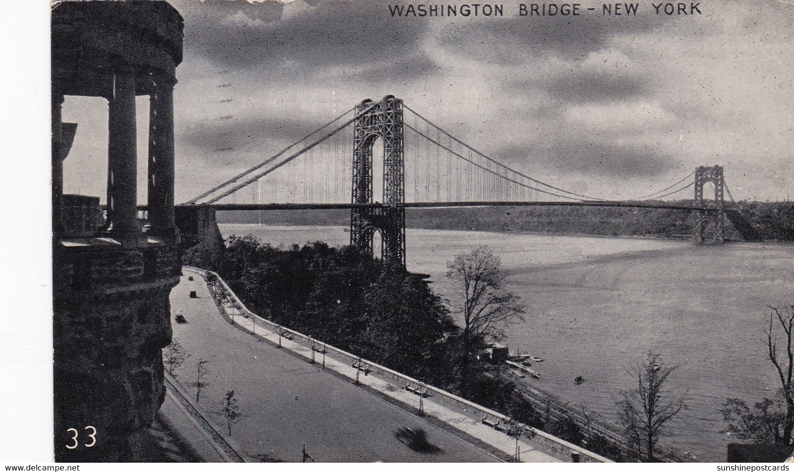 New York City Washington Bridge 1935 - Brücken Und Tunnel