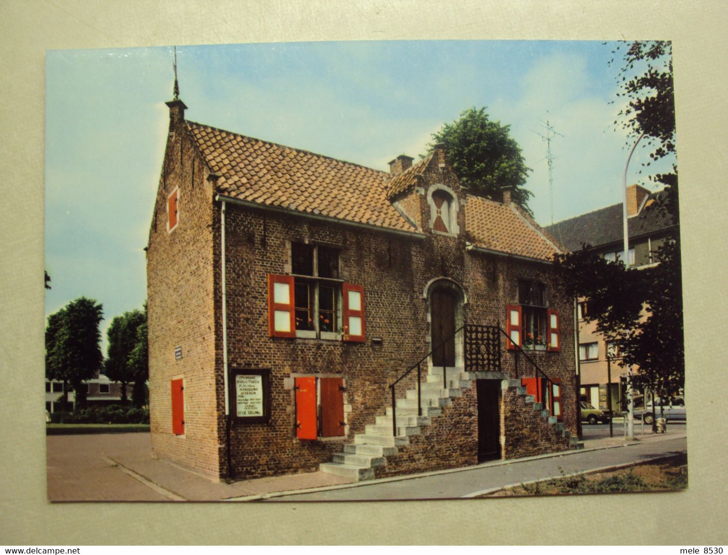 47386 - HAASDONK - OUD GEMEENTEHUIS - ZIE 2 FOTO'S - Oud-Heverlee