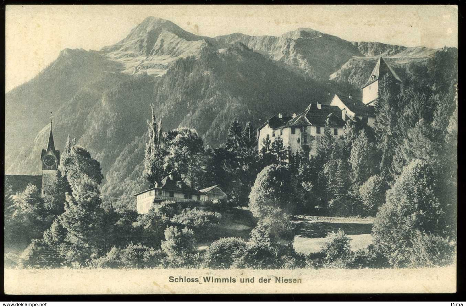 Schloss Wimmis Und Der Niesen Kilchberg - Wimmis