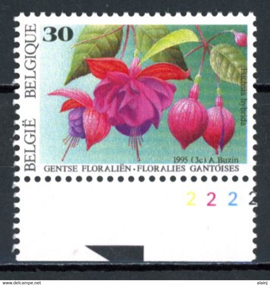 BE  2591  XX   ----  Floralies Gantoises   --  N° De Planche 2 - 1991-2000