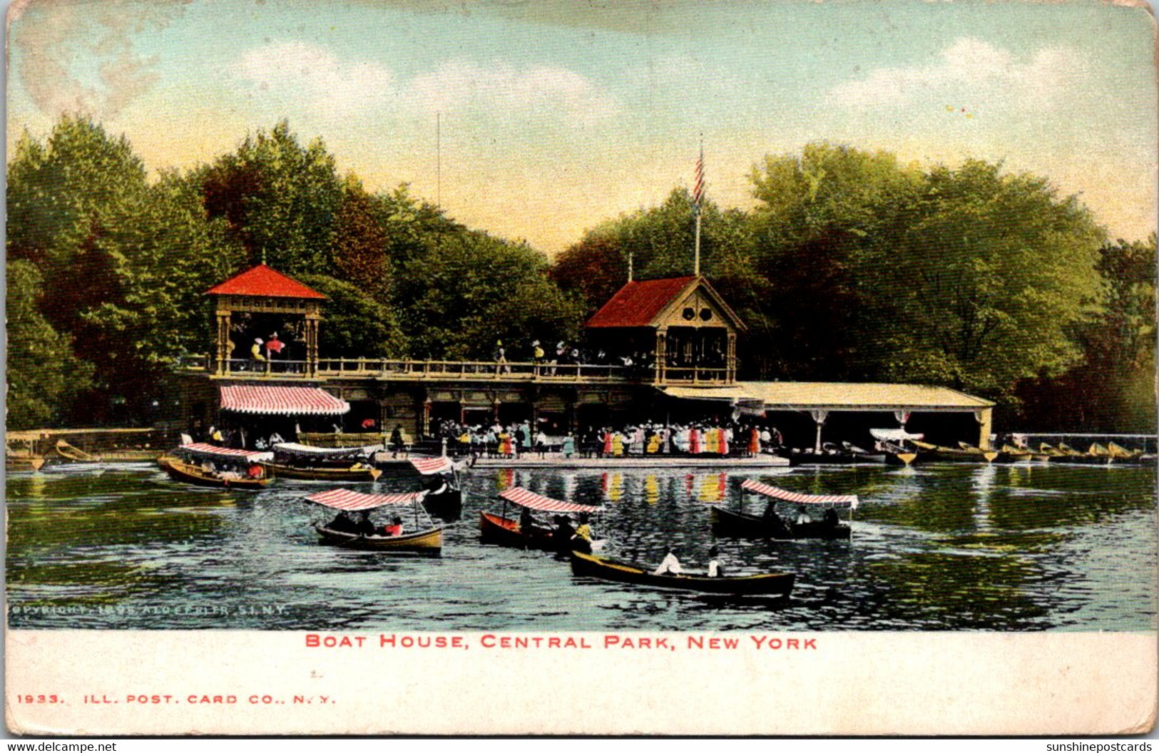 New York City Central Park Boat House - Central Park