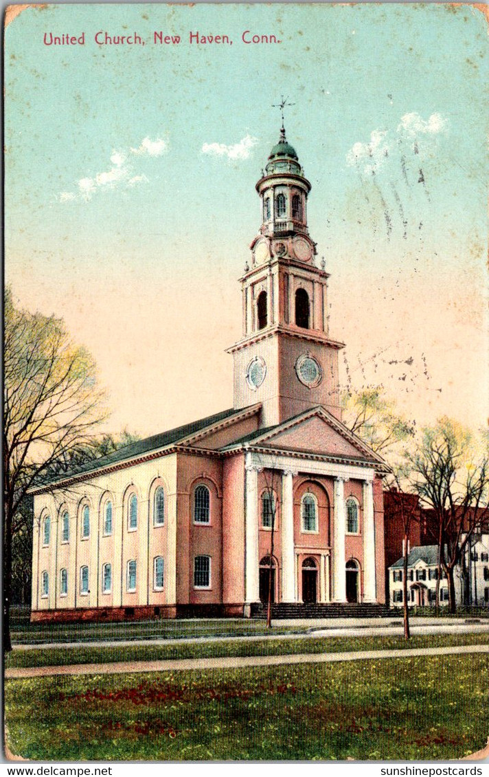 Connecticut New Haven United Church 1910 - New Haven