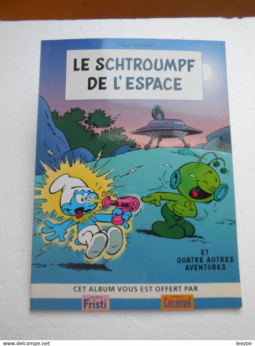 LES SCHTROUMPFS , Le Schtroumpf De L'espace, Smurfs, Objets Publicitaire, Rare.....CO..PIN02.5 - Schtroumpfs, Les